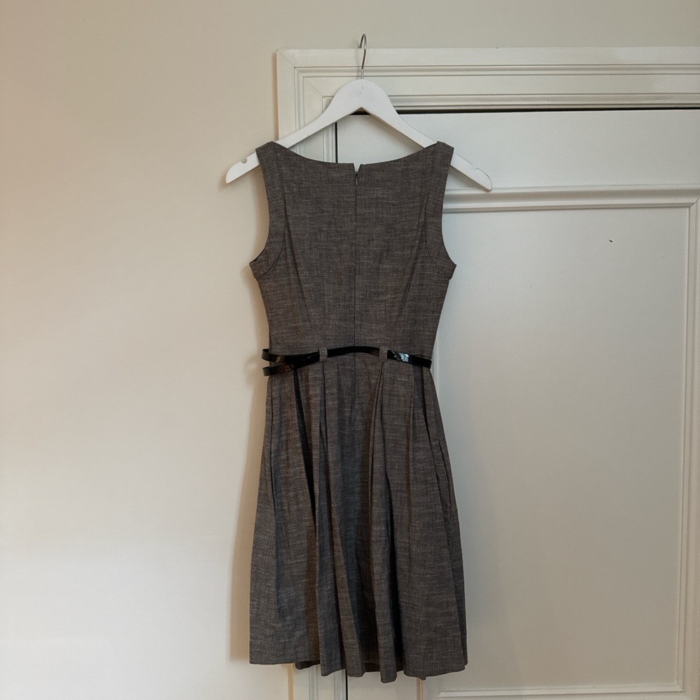Monteau Grey Sleeveless Mini Dress